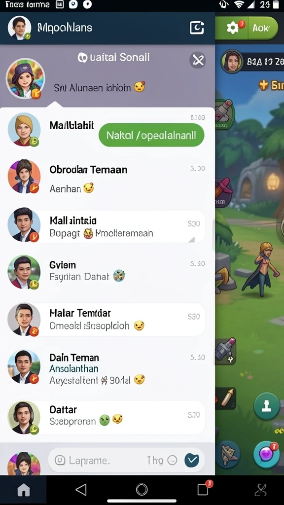 Mode permainan seru untuk semua pemain.