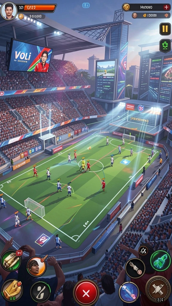 Fitur multiplayer yang memungkinkan pertarungan real-time dengan pemain lain.