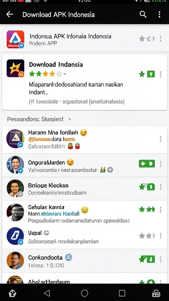 Antarmuka aplikasi yang menarik dan mudah digunakan.