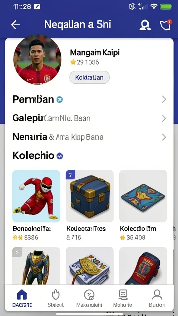 Screenshot misi menarik dalam AVATAR808.