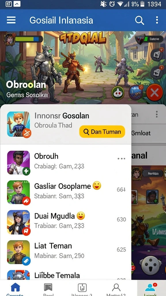 Level baru yang menantang untuk dijelajahi.