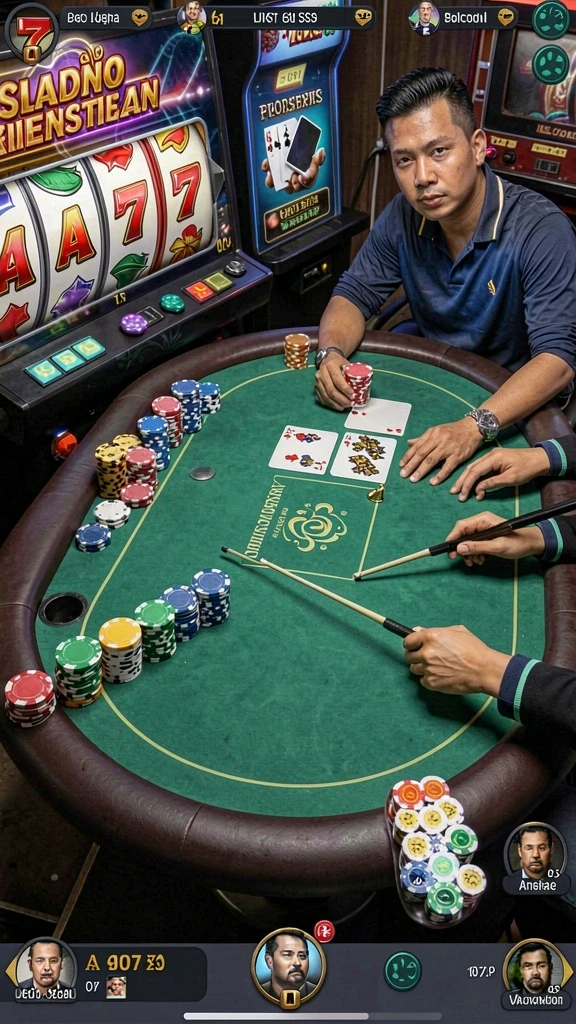 Karakter dengan berbagai kemampuan unik untuk dipilih.