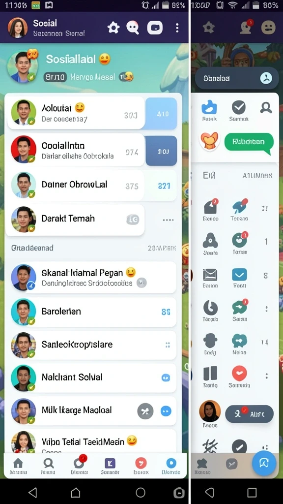 Fitur pilihan angka yang mudah digunakan.