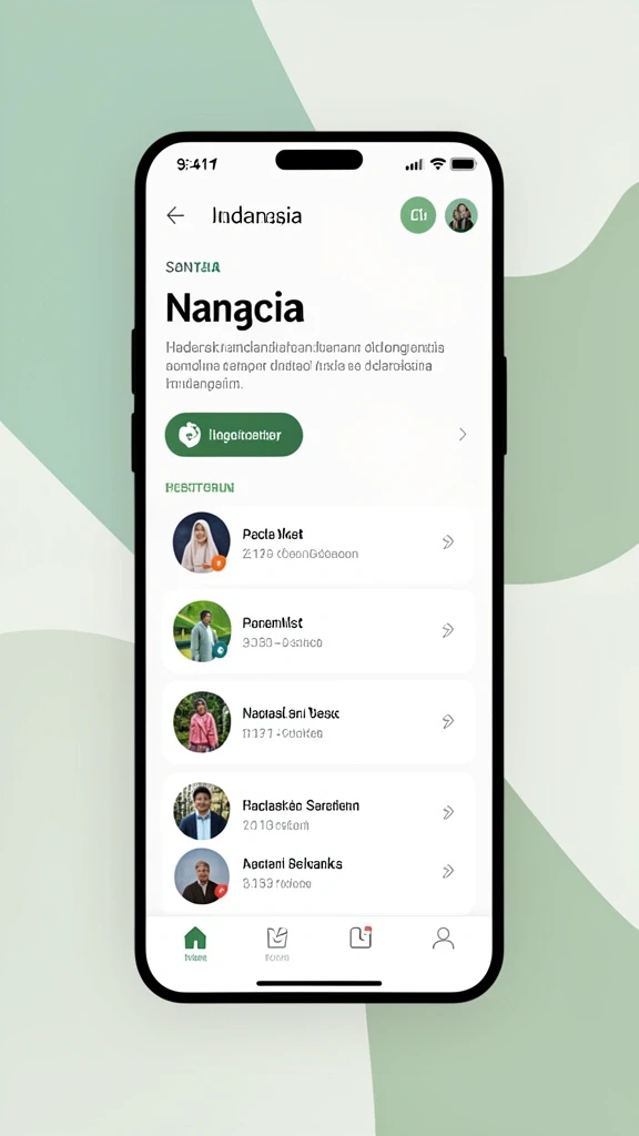 Tampilan antarmuka yang user-friendly dan mudah dinavigasi.