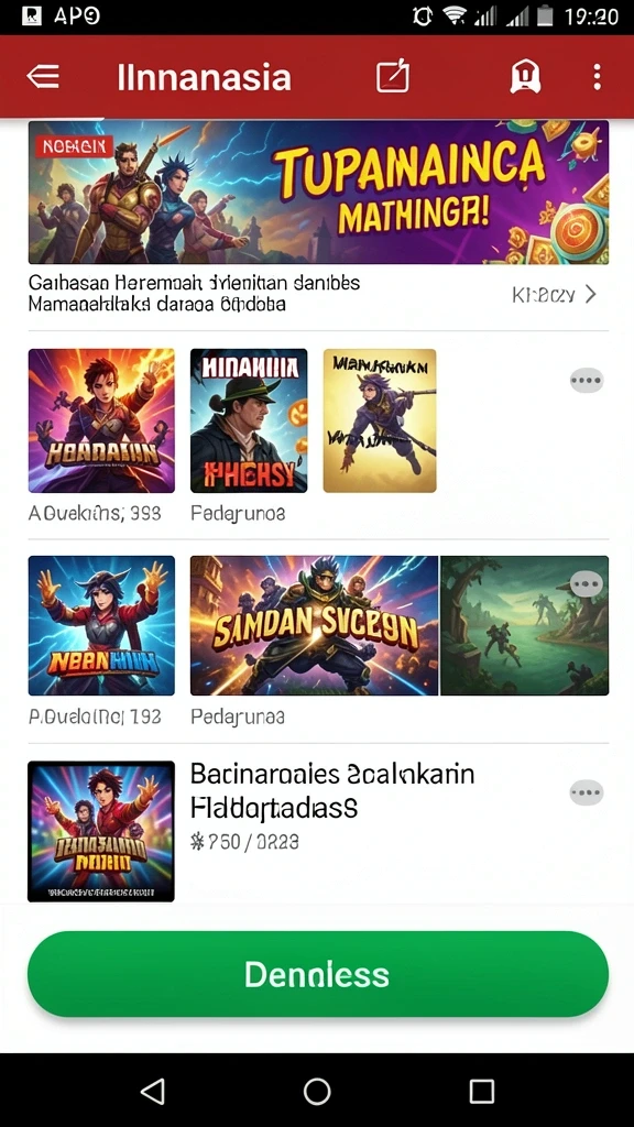 Beragam pilihan permainan slot menarik.