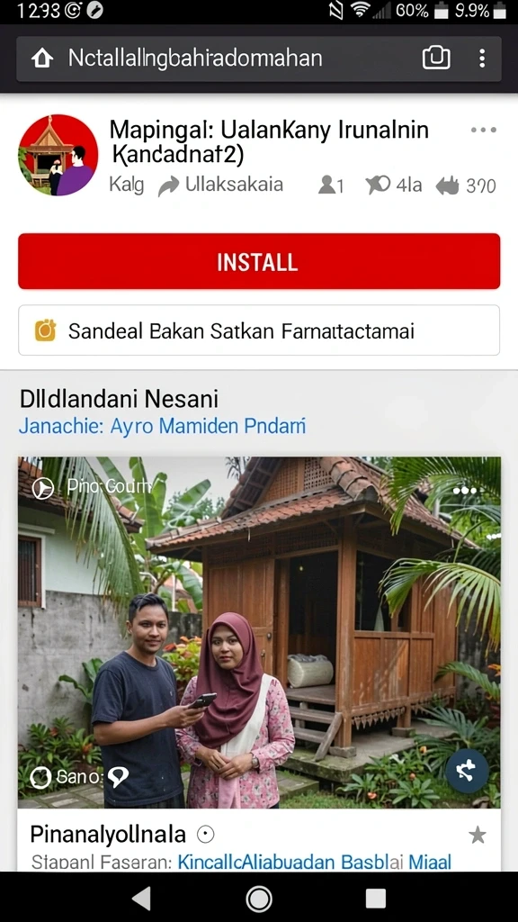 Menu navigasi yang mudah dipahami dan digunakan.