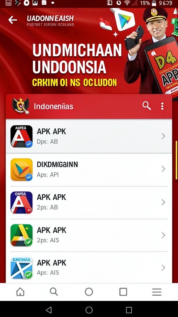 Tampilan karakter utama dalam petualangan.