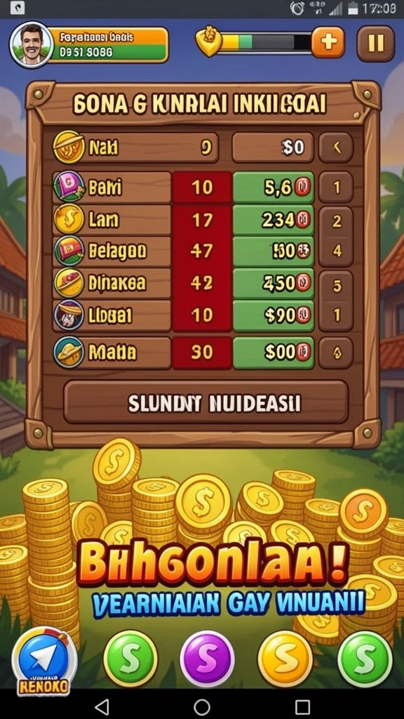 Tampilan antarmuka aplikasi yang menarik dan intuitif.
