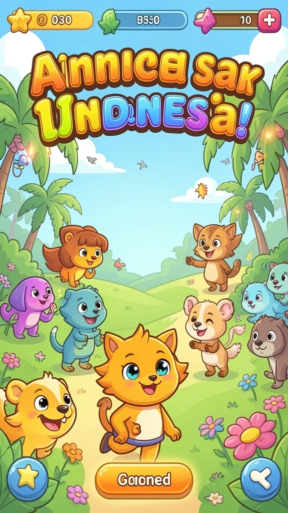 Momen mengesankan saat menyelesaikan level terakhir.
