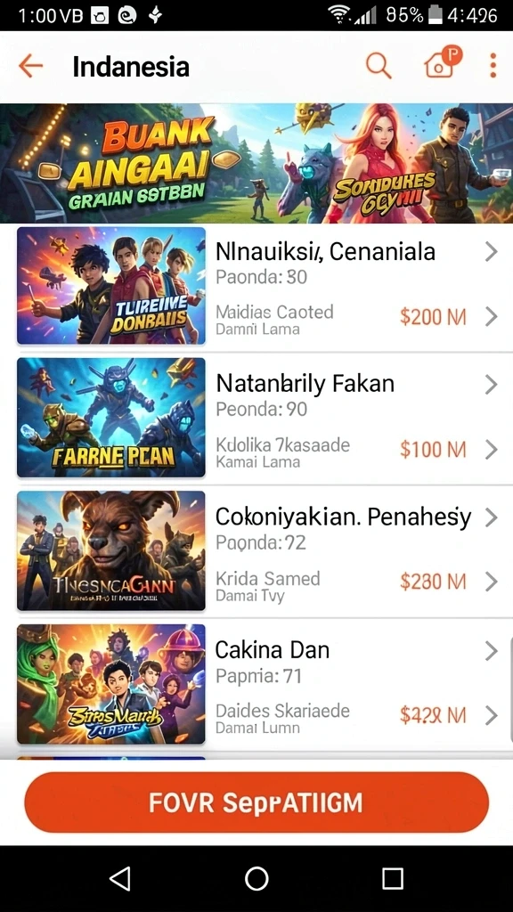 Tampilan antarmuka yang menarik dan mudah dinavigasi.