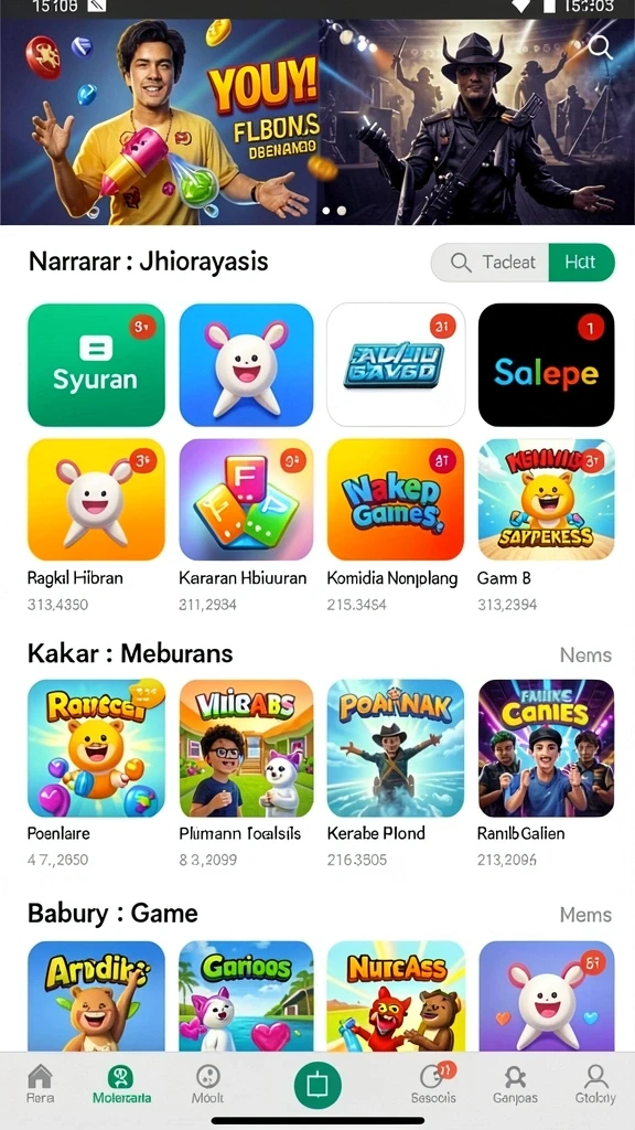 Hadiah menarik menanti Anda setiap kali menyelesaikan misi.