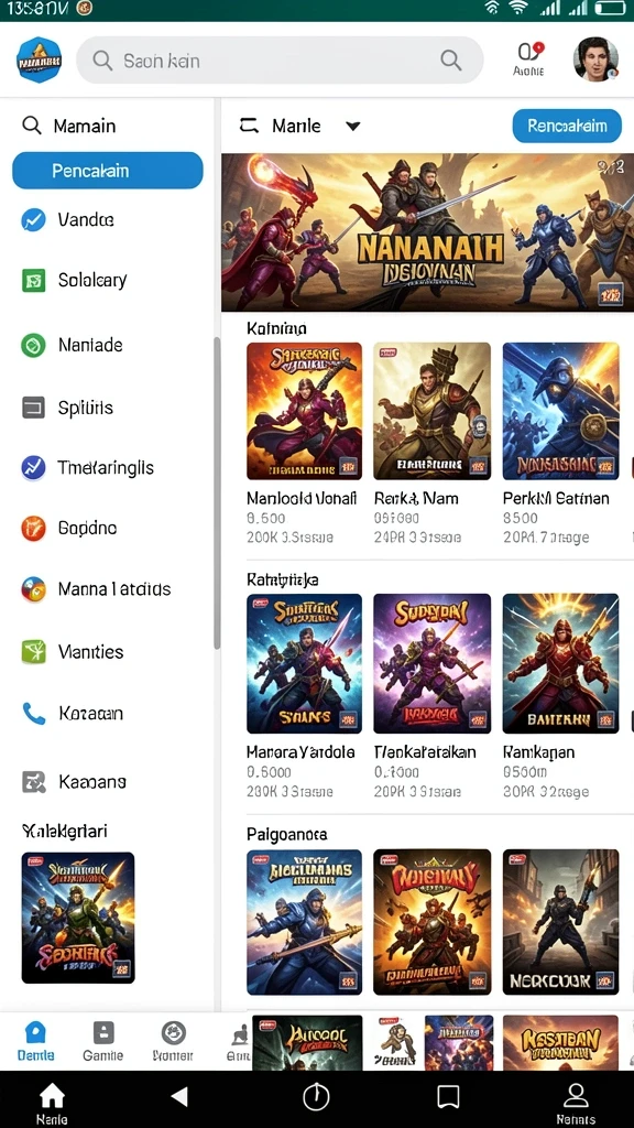 Permainan slot dengan grafis yang memukau.