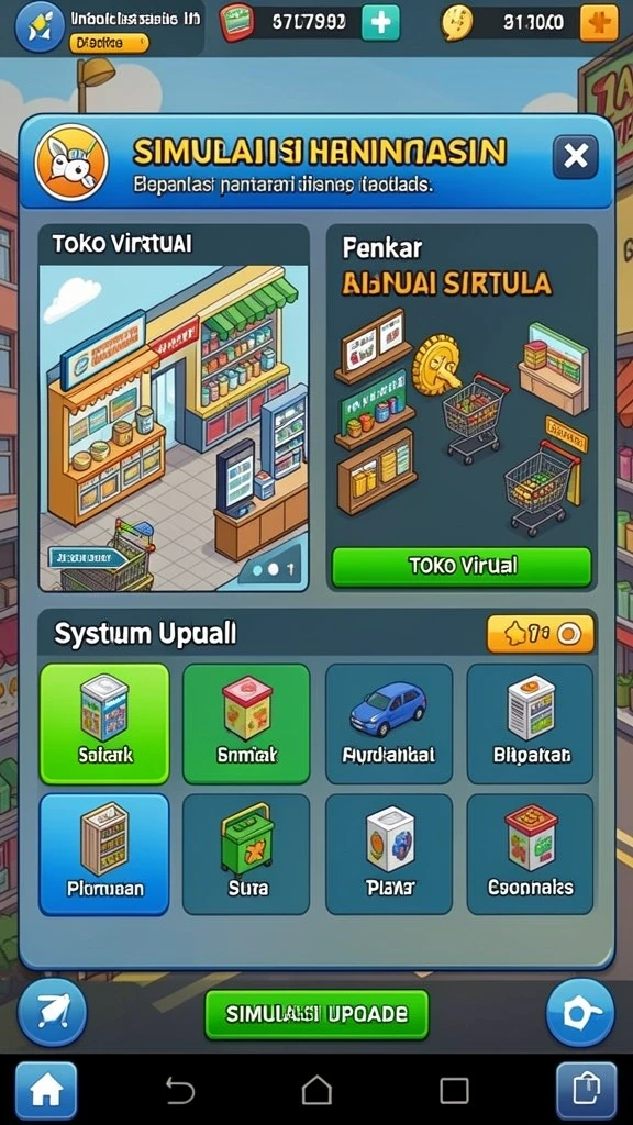 Grafik yang menawan dan detail yang tajam.