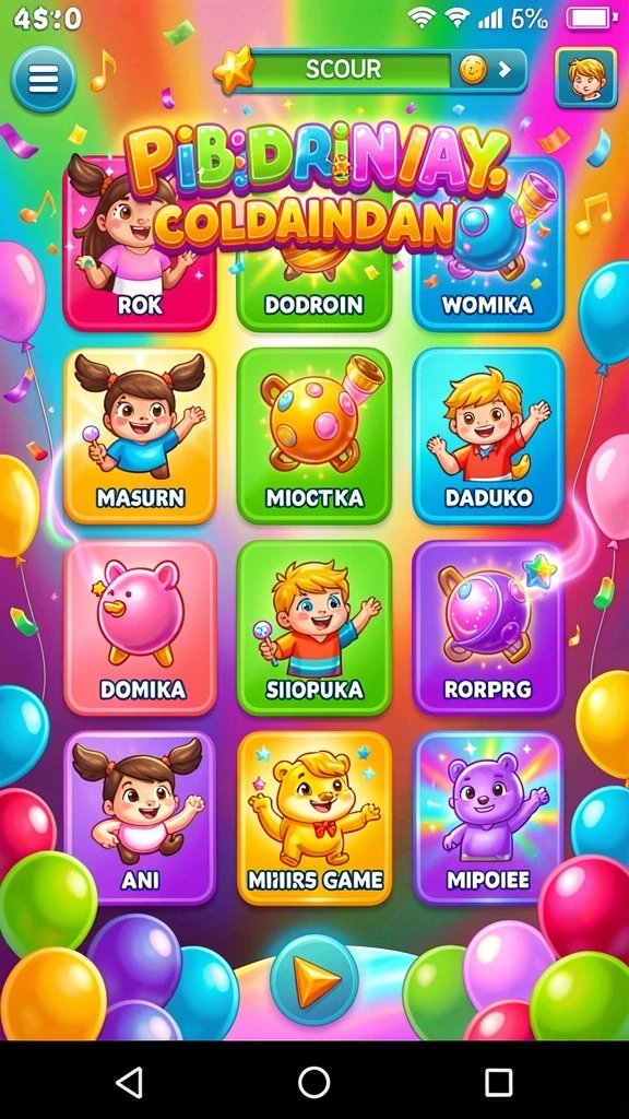 Menampilkan momen seru dalam gameplay dengan teman.