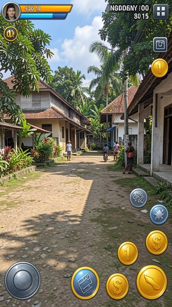 Gameplay yang seru dan penuh tantangan.