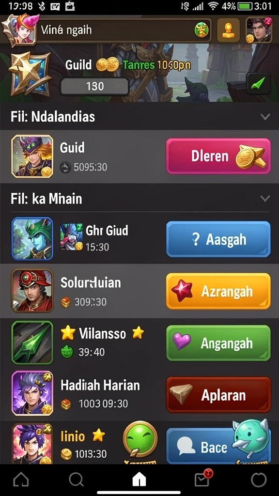 Beragam tantangan dan misi seru menanti di setiap level.