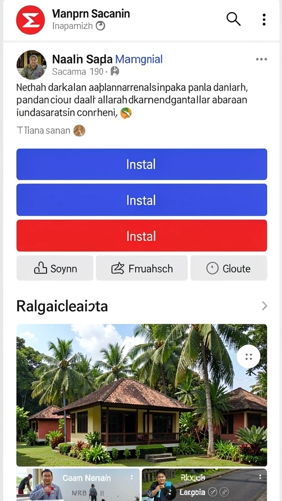Tangkapan layar dari pertarungan epic dalam game.