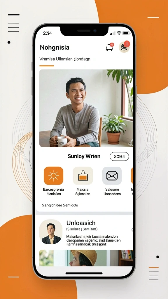 Tampilan antarmuka yang menarik dan mudah digunakan.