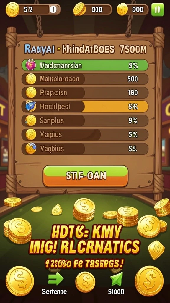 Screenshot dari hadiah yang bisa diperoleh selama bermain.