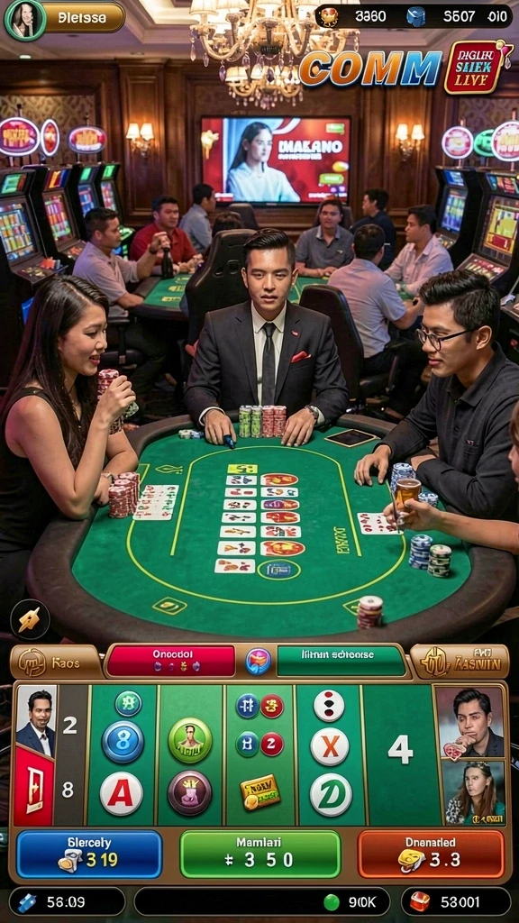Beragam permainan judi yang seru dan menantang.