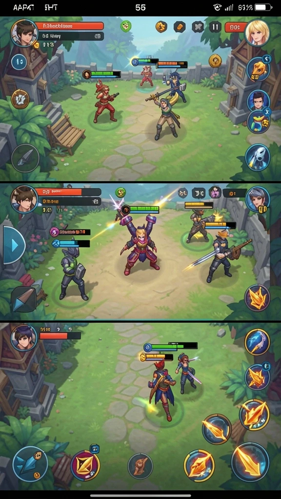 Screenshot memperlihatkan mode permainan yang seru dengan banyak pemain.