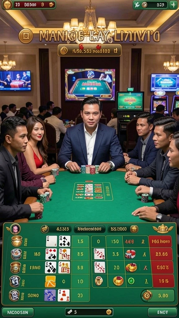 Tampilan utama yang menarik dengan karakter yang memukau.