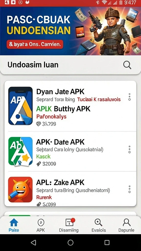 Tampilan grafis yang memukau di level pertama.