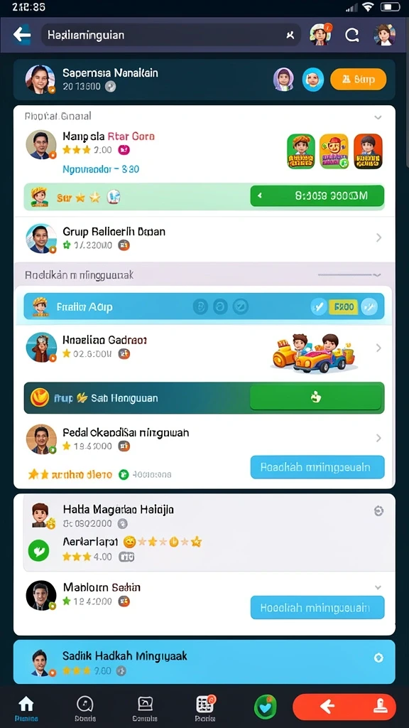 Screenshot menunjukkan mode multiplayer yang seru.