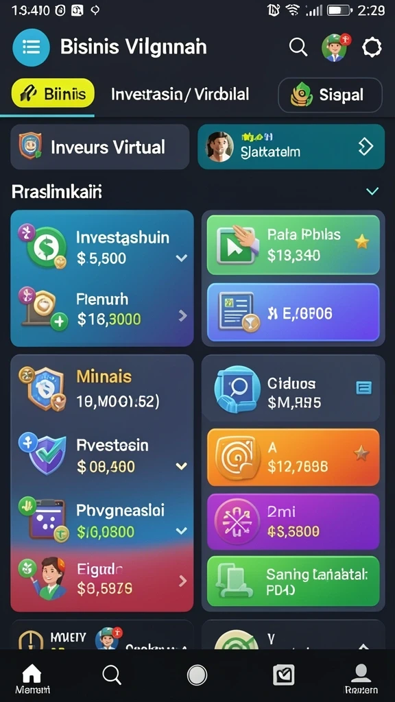 Tampilan level yang penuh tantangan dan detail.