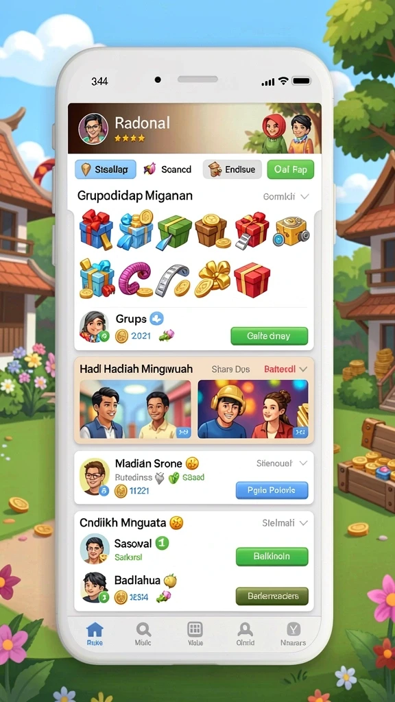 Grafis permainan yang menakjubkan.