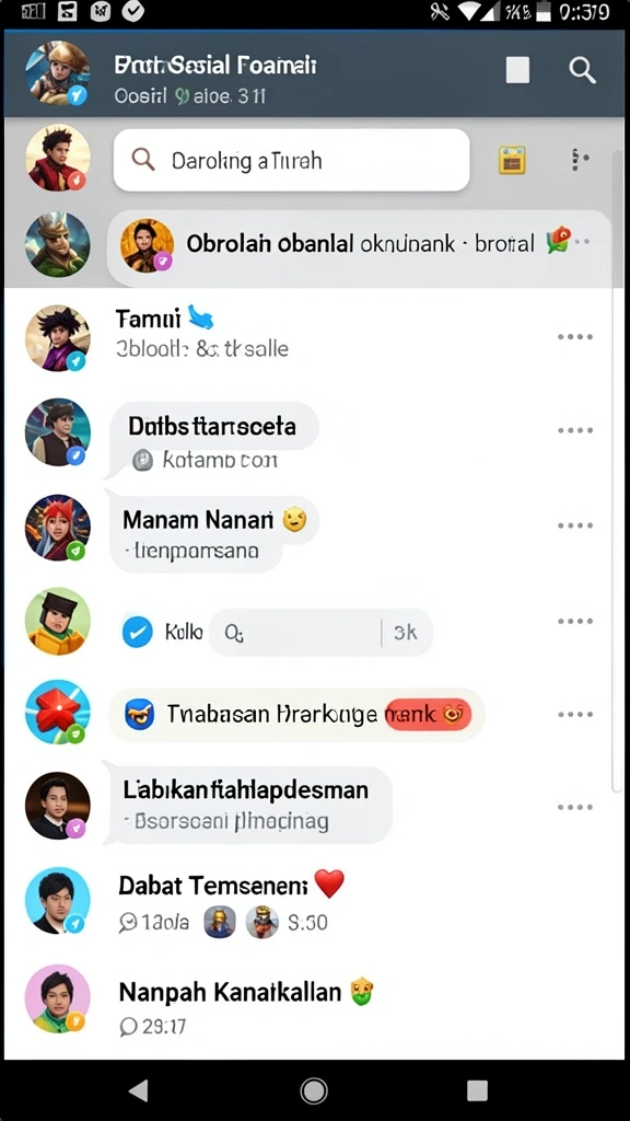 Tampilan antarmuka yang menarik dan mudah digunakan.