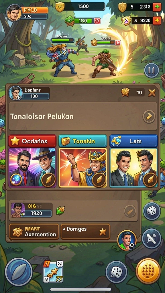 Gameplay yang mengasyikkan dan penuh tantangan.