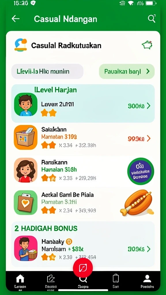 Menampilkan aksi seru dalam mode permainan multiplayer.