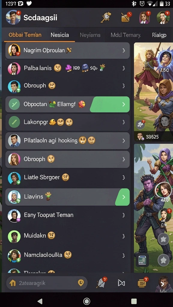 Bergabung dengan tim dalam mode multiplayer yang seru.