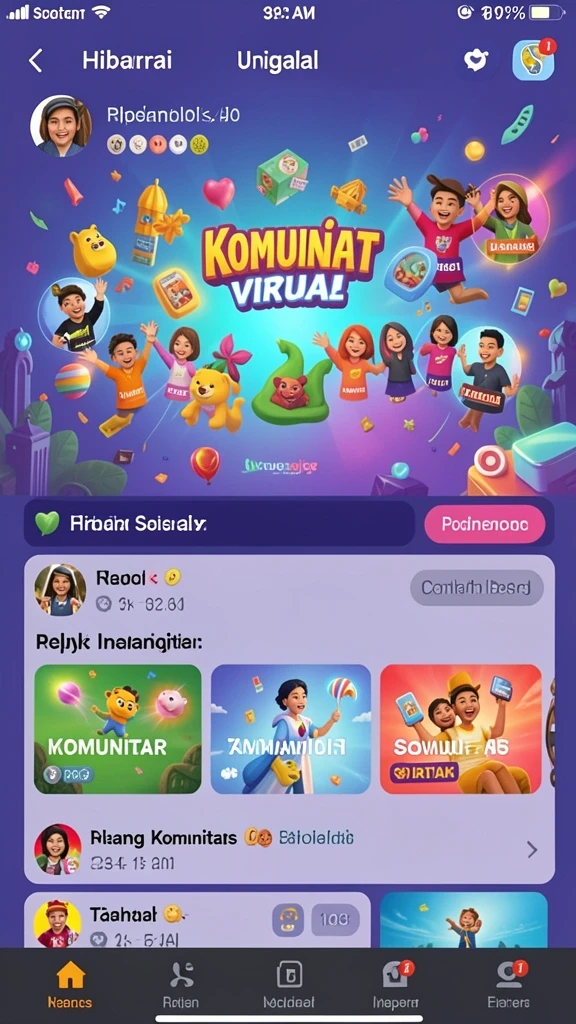 Tampilan antarmuka pengguna yang ramah dan mudah dipahami.