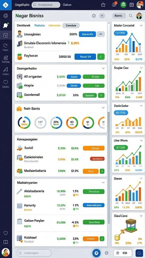 Beragam pilihan permainan judi online.