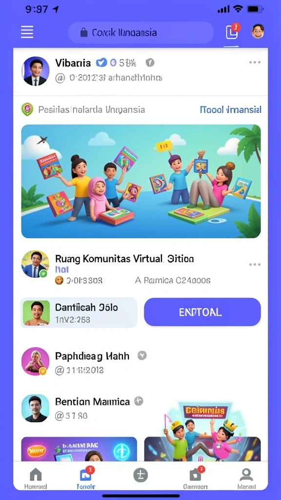 Mode permainan multiplayer yang seru untuk dimainkan bersama teman.